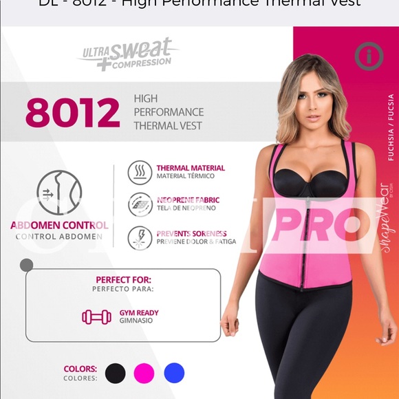 Fajate CYSM 8012 Ultra Sweat High Performance Thermal Vest Chaleco Termico Fajate CYSM 8012 Ultra Sweat High Performance Thermal Vest Chaleco Termico